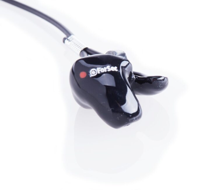 DLO®-Silikon Office-Otoplastik mit DI-Filter, einzeln ohne Kordel