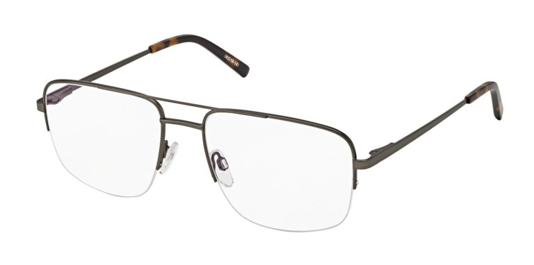 ForSec H208 Bildschirmarbeitsplatzbrille in Aviator-Form, Frontansicht