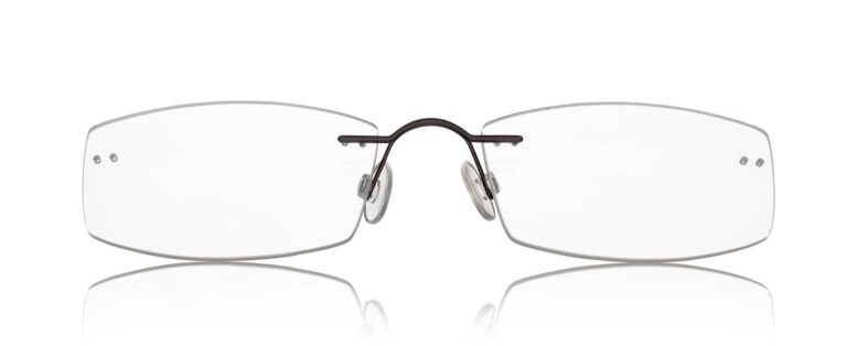 ForSec B111 Edelstahl randlose Brille mit Glasform 630